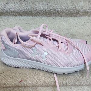 Under Armour Light Pink Running Shoes